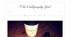 Desktop Screenshot of calligraphygirl.com